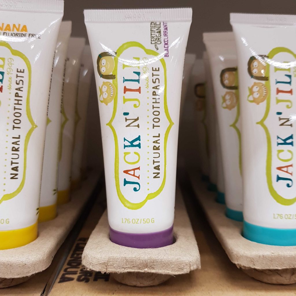 Jack N Jill Blackcurrant Toothpaste 50g x 6 Luxury Kingdom Health