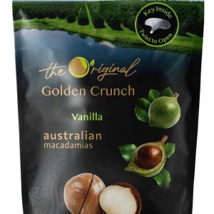 Macadamia Australia Golden Crunch Vanilla 225g WHOLESALE