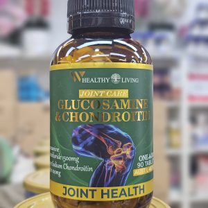 WHealthy Living Joint Care Glucosamine & Chondroitin 90 Tablets (AUST L 487177) Made in Australia
