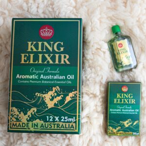 King Elixir Aromatic Australian Oil 12 x 25ml (Made in Australia)